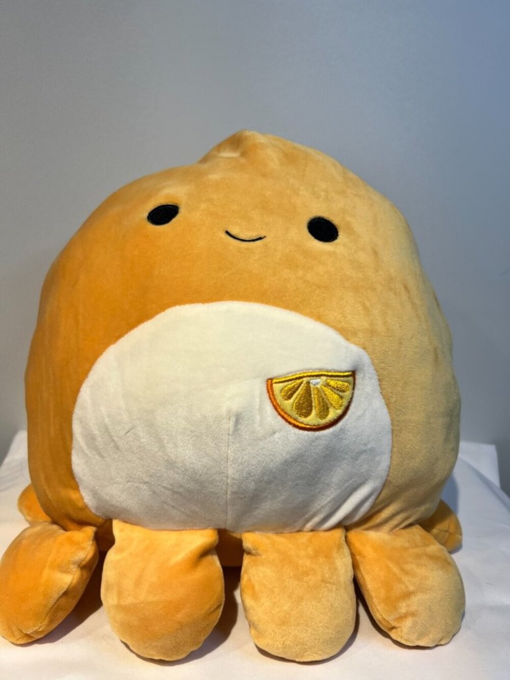 Squishmallows 12" Veronica The Octopus Plush Toy - Orange & White New With Tags.